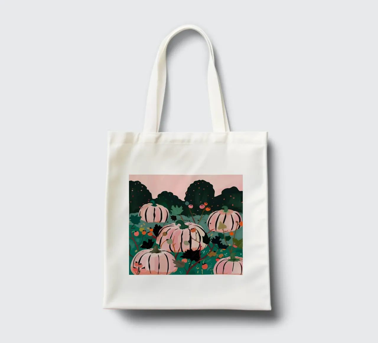 Pumpkin Patch tote bag by ArtsySesta