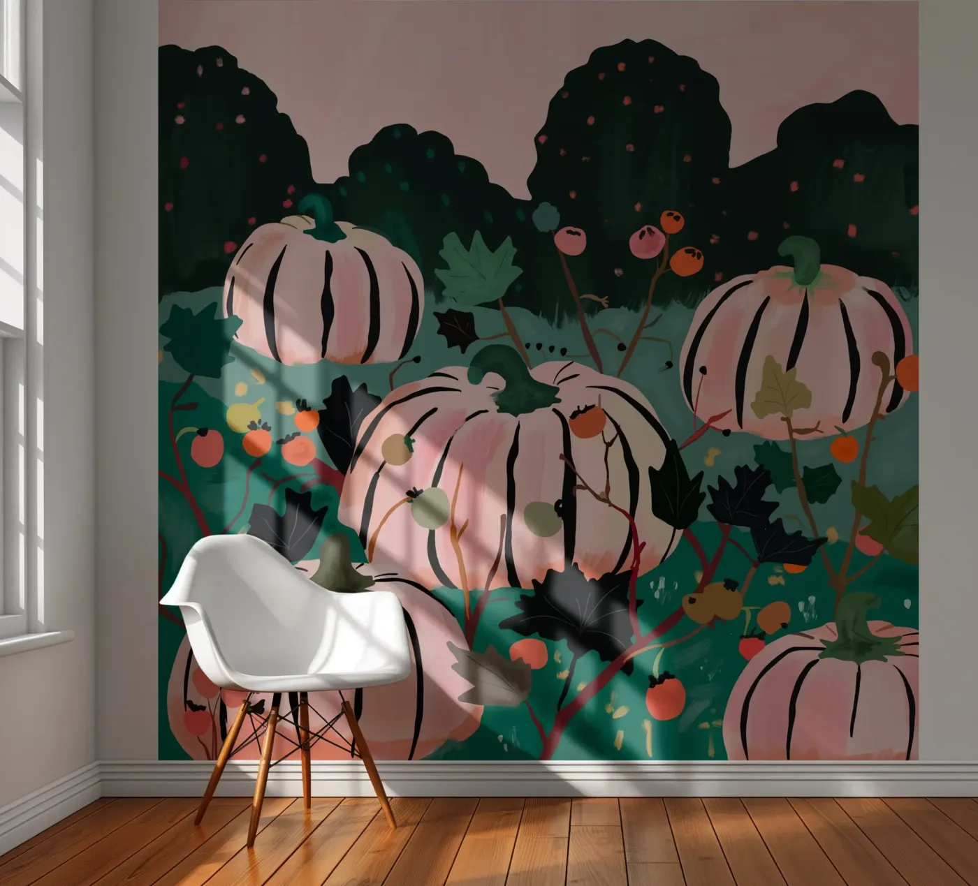 Pumpkin Patch Fototapete von ArtsySesta