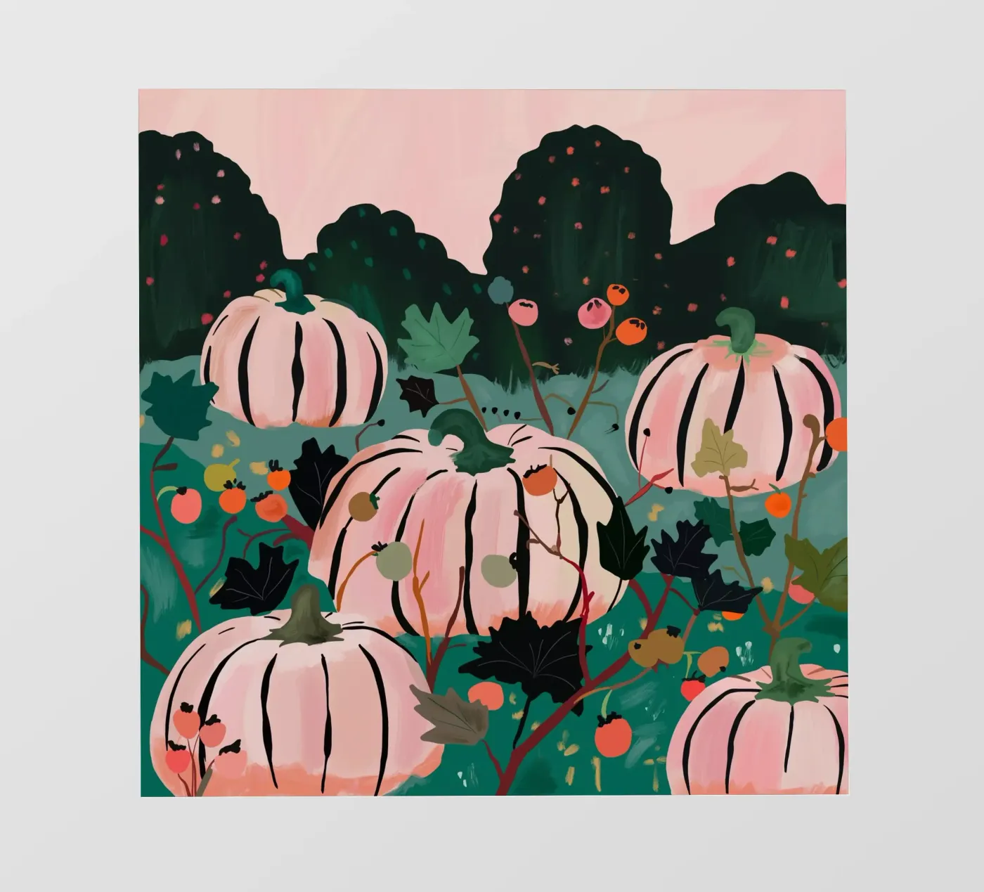 Pumpkin Patch Fototapete von ArtsySesta