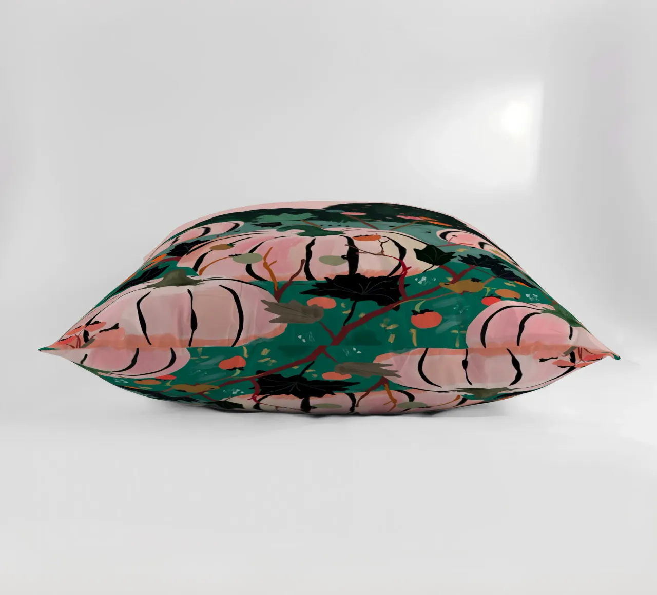 Pumpkin Patch decorative cushion by ArtsySesta