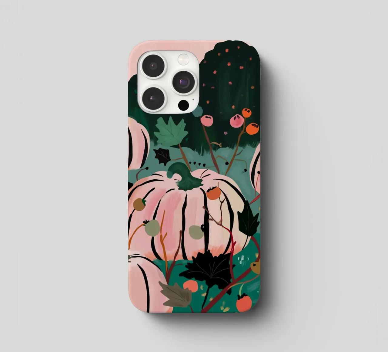Pumpkin Patch iphone case by ArtsySesta