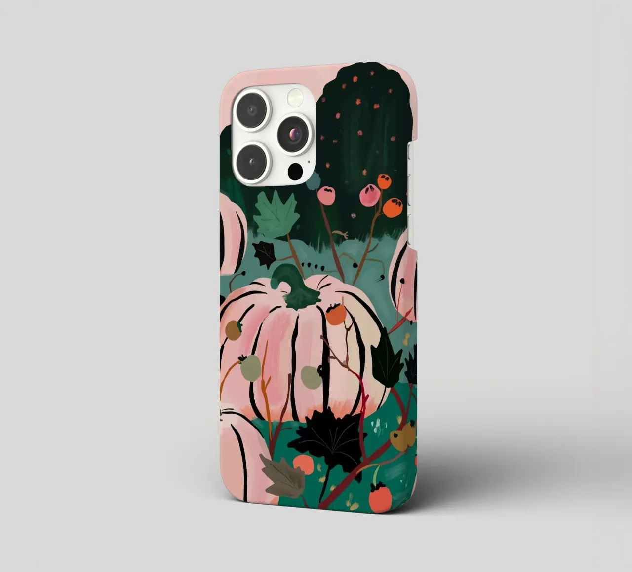 Pumpkin Patch iphone case by ArtsySesta