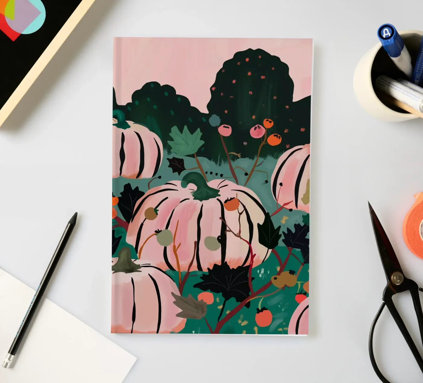 Pumpkin Patch notebook by ArtsySesta