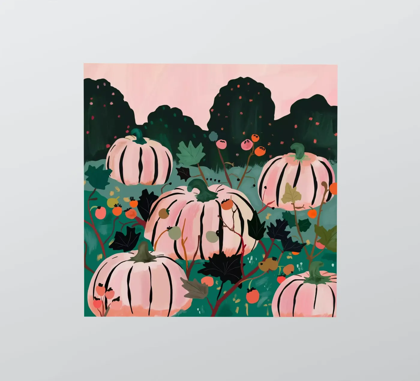 Pompoen sticker van ArtsySesta