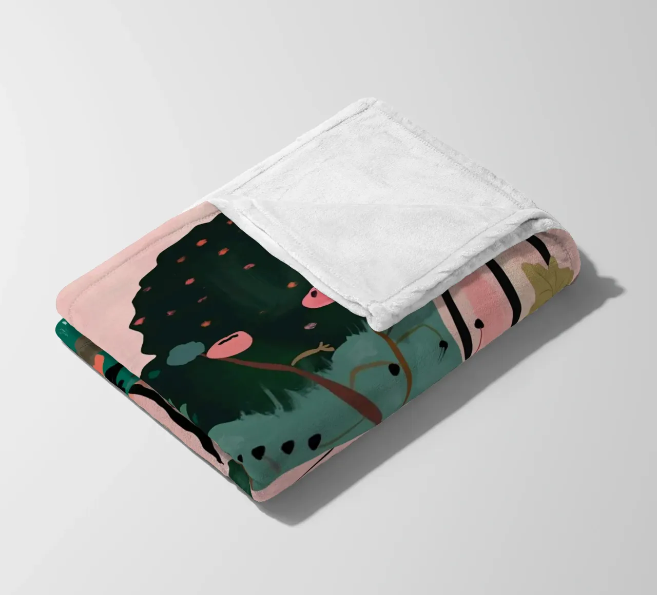 Pumpkin Patch fleece blanket by ArtsySesta