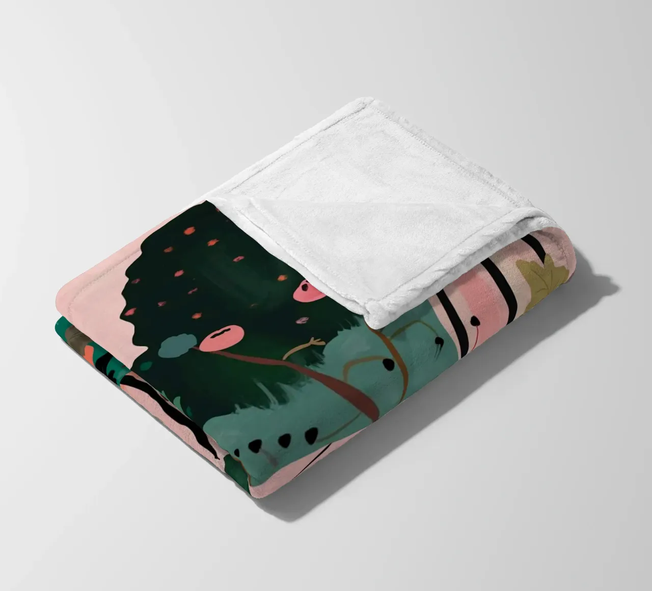 Pumpkin Patch fleece blanket by ArtsySesta