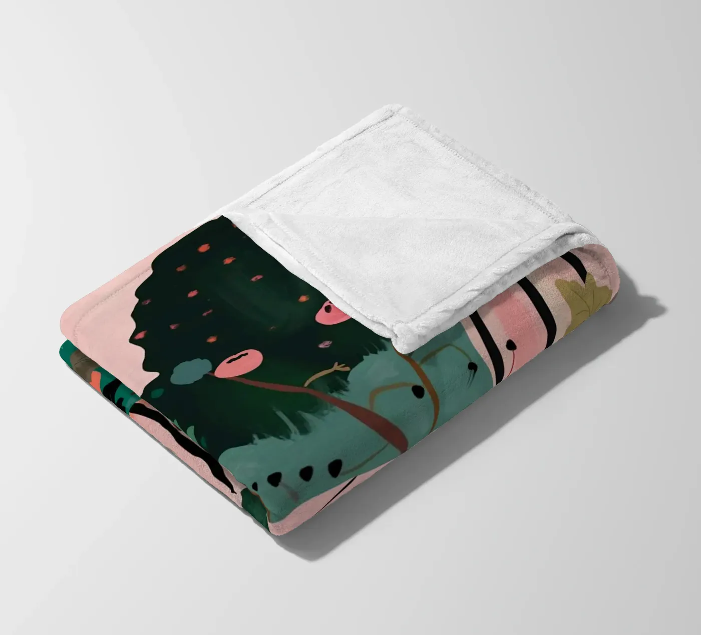 Pumpkin Patch fleece blanket by ArtsySesta