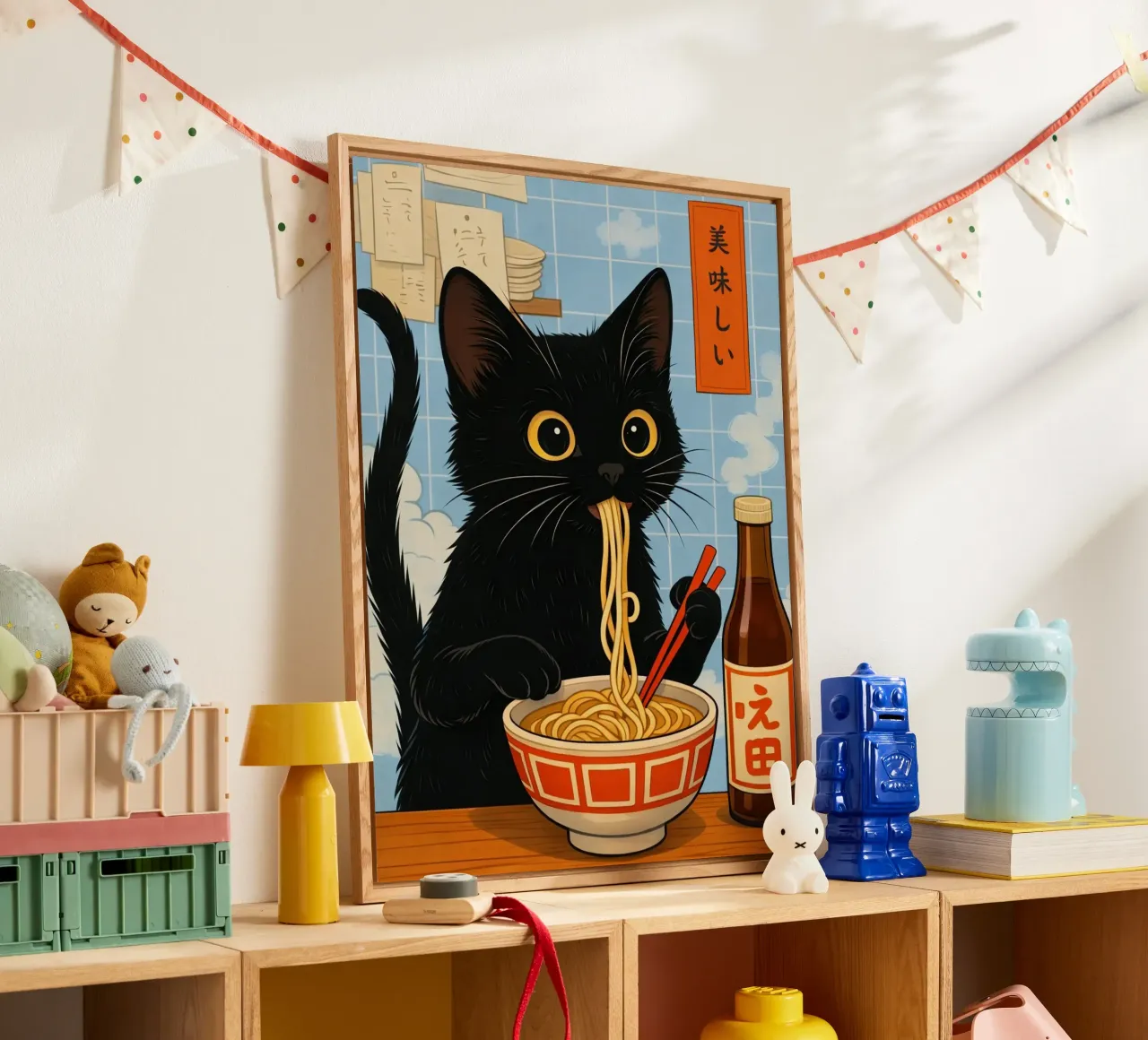 cat and nodle plexiglass da cepeducks