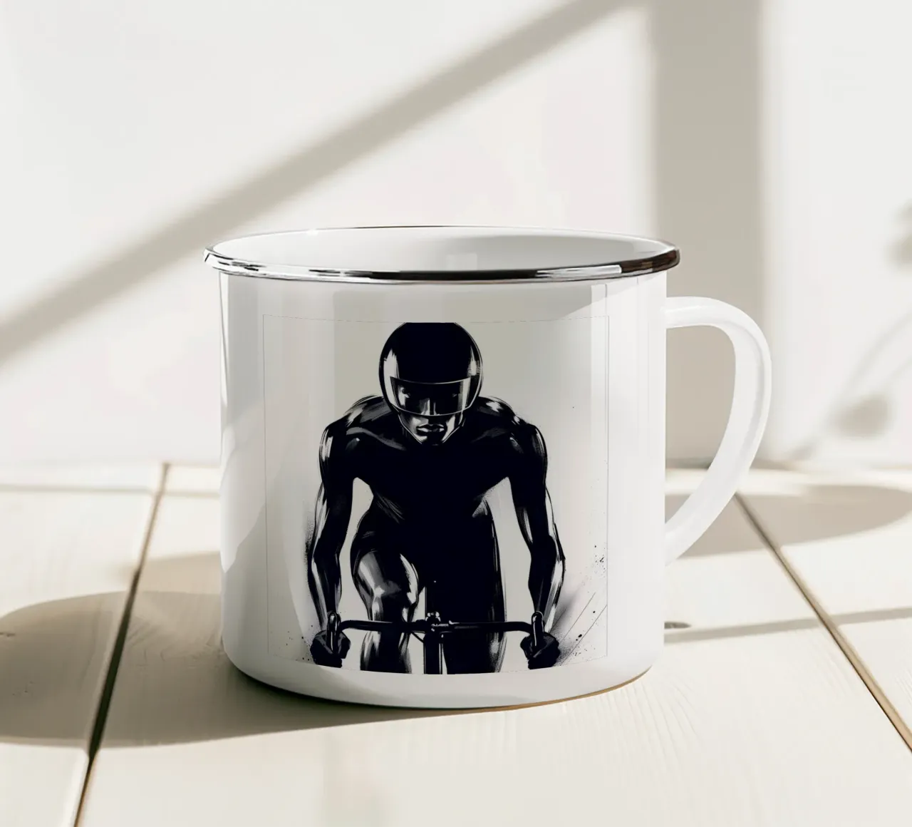 GARA CICLISTICA DELLA VITTORIA tazza in smalto da ARTOMATIC
