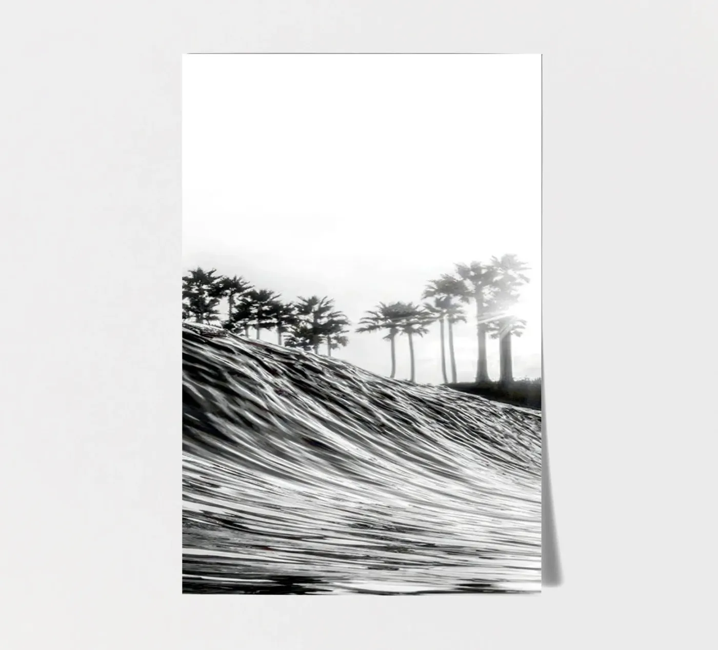Monochromatic Wavefront sticker sheet by Hitspost