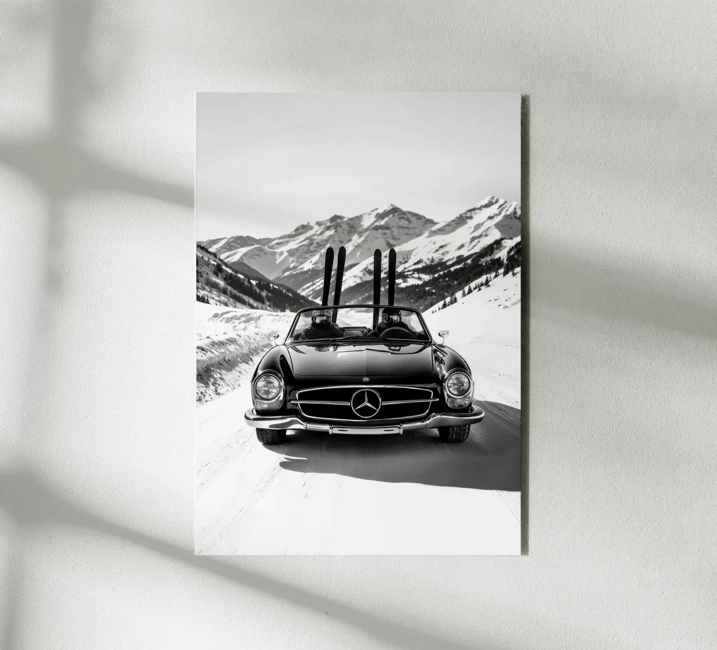 Skiing alluminio dibond da Hitspost