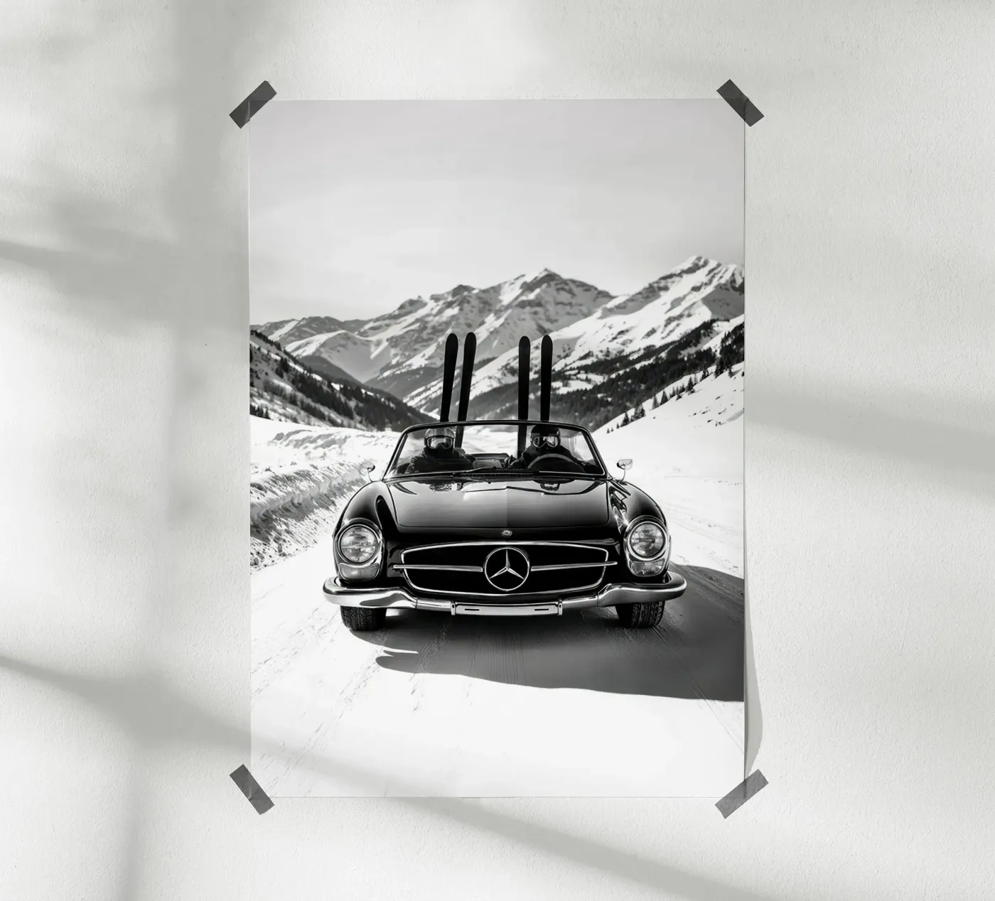 Ski poster de Hitspost