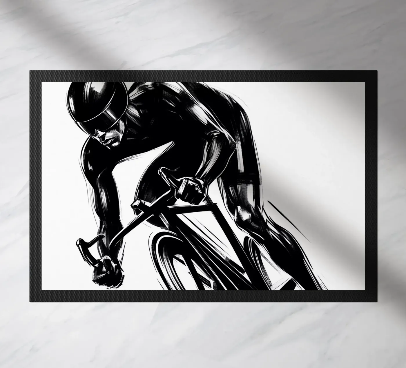 FIETSADRENALINE deurmat van ARTOMATIC