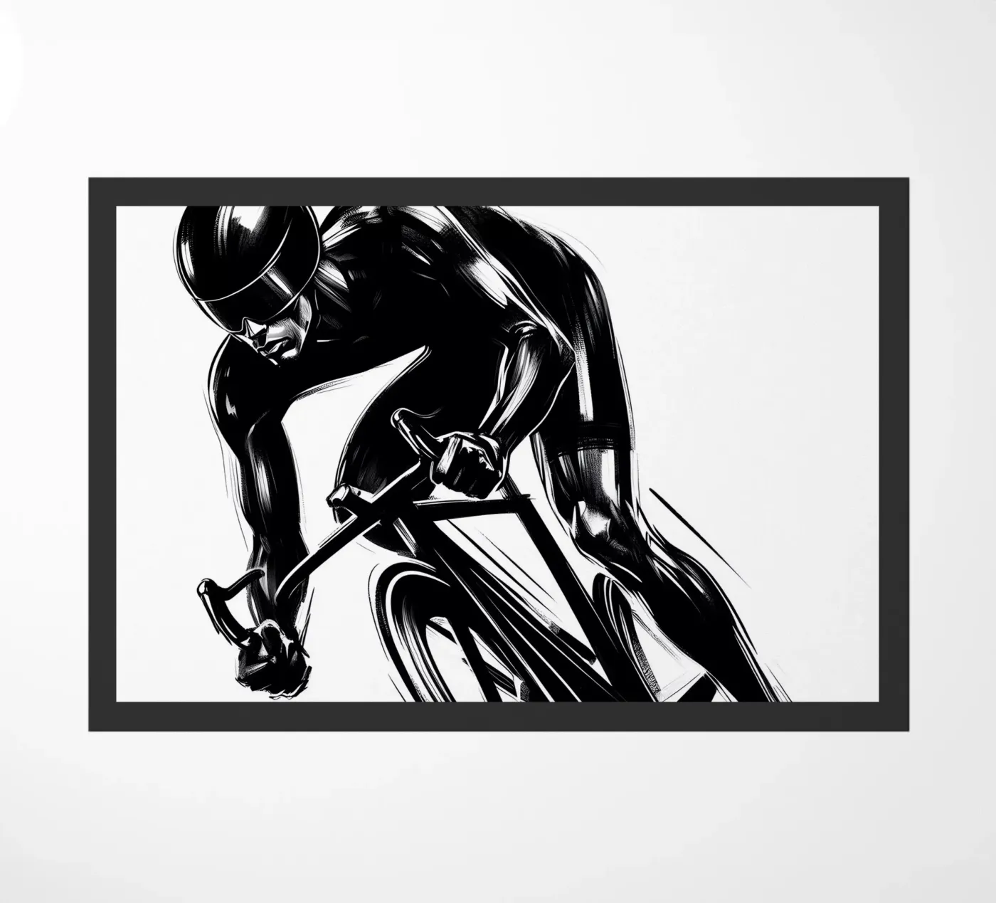 FIETSADRENALINE deurmat van ARTOMATIC