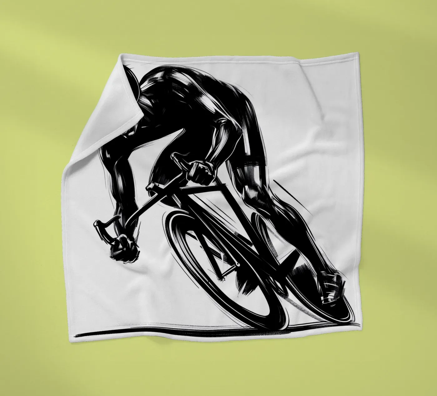 ADRENALINA DA CICLISMO coperta in pile da ARTOMATIC