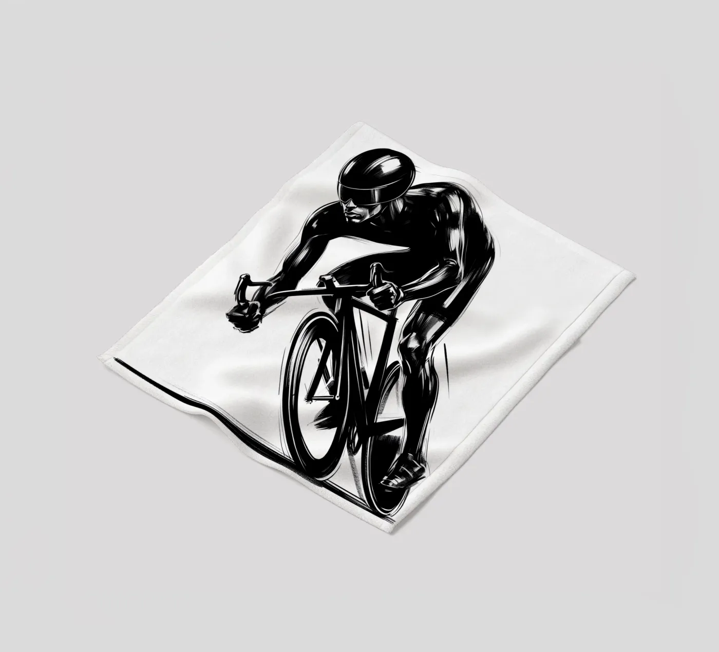 FIETSADRENALINE fleecedeken van ARTOMATIC