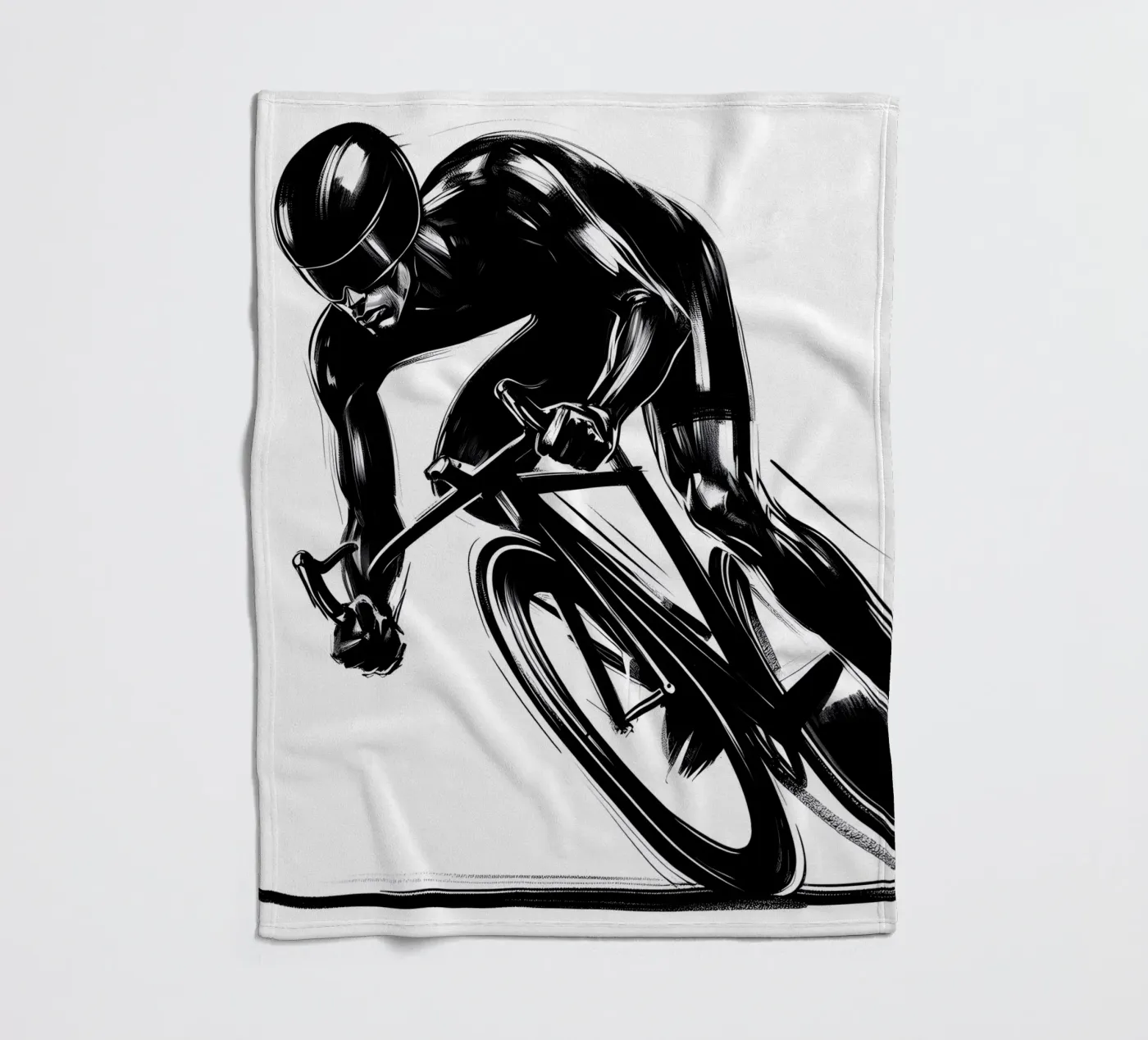 ADRENALINA DA CICLISMO coperta in pile da ARTOMATIC