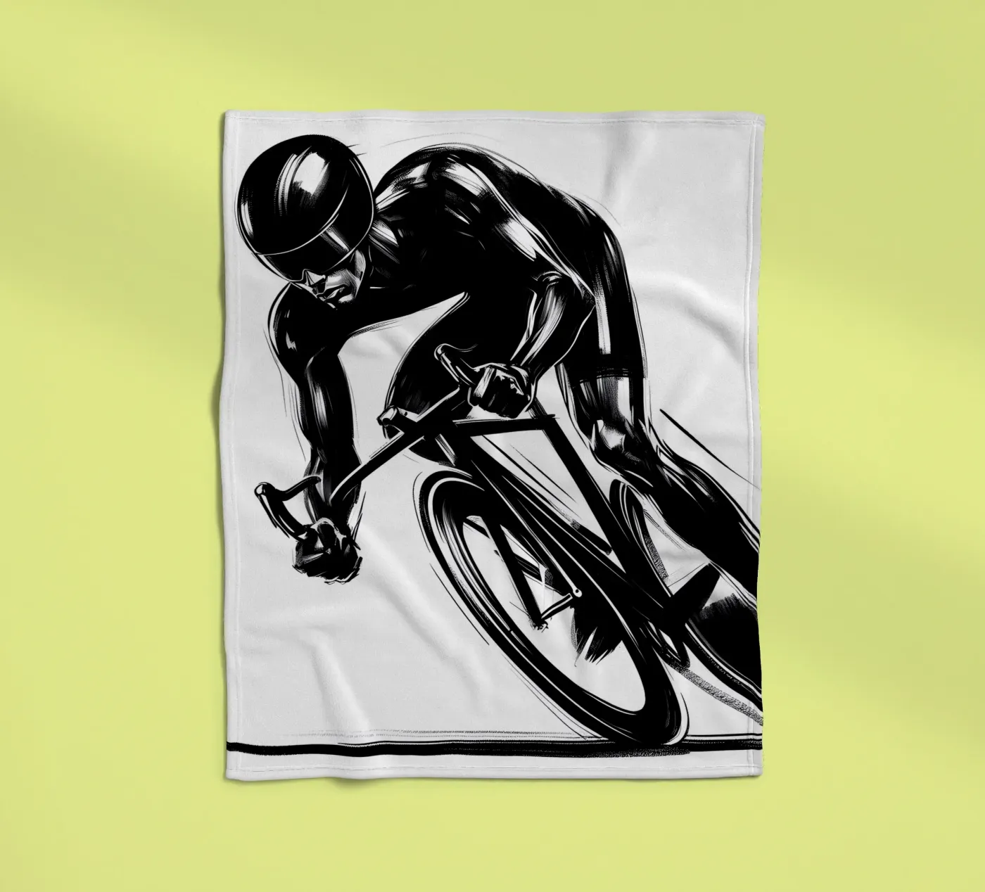 ADRENALINA DA CICLISMO coperta in pile da ARTOMATIC