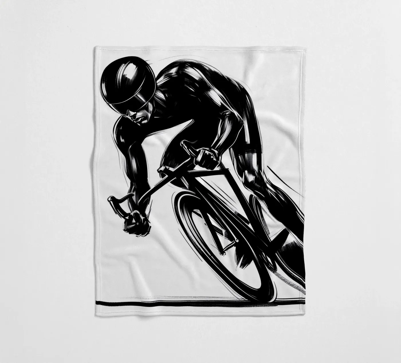 ADRENALINA DA CICLISMO coperta in pile da ARTOMATIC
