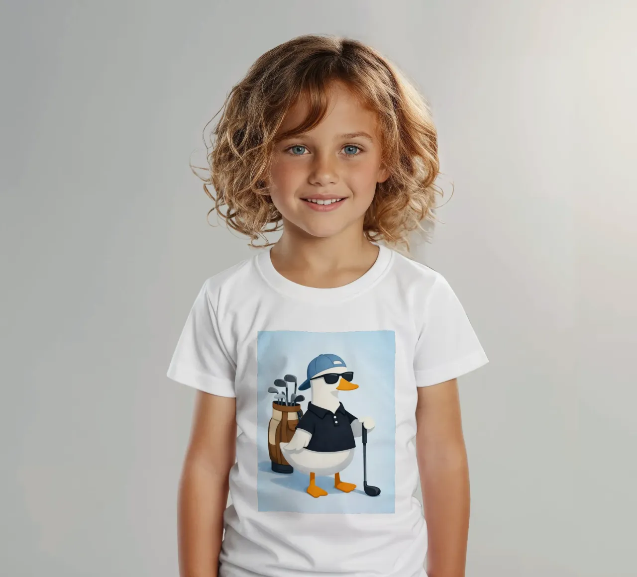 golf eend kinder t-shirt van cepeducks