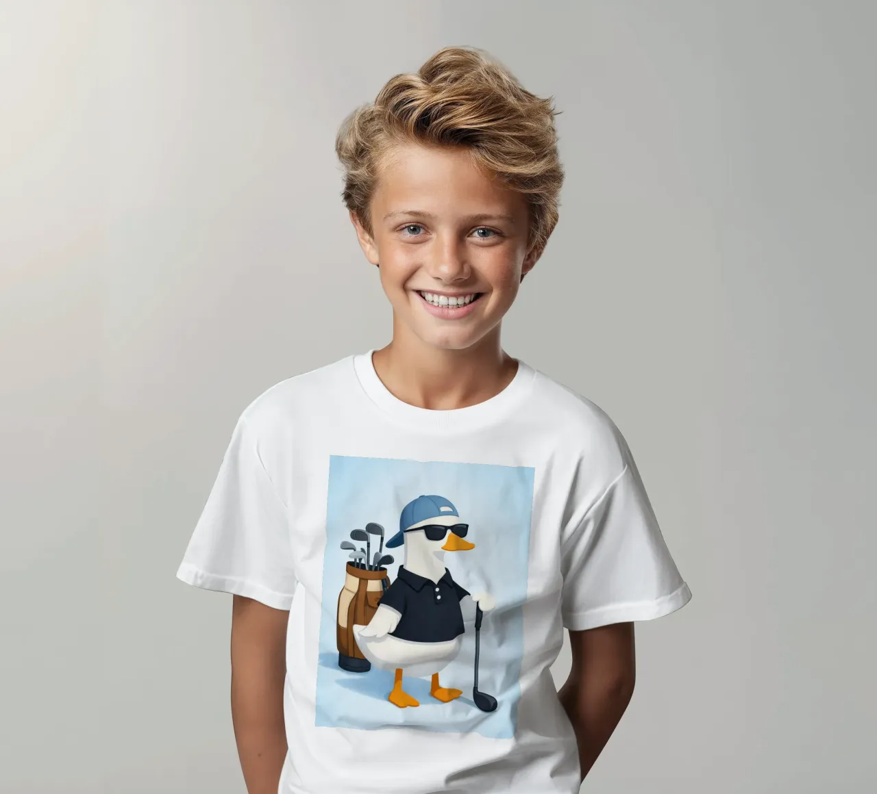 golf eend kinder t-shirt van cepeducks