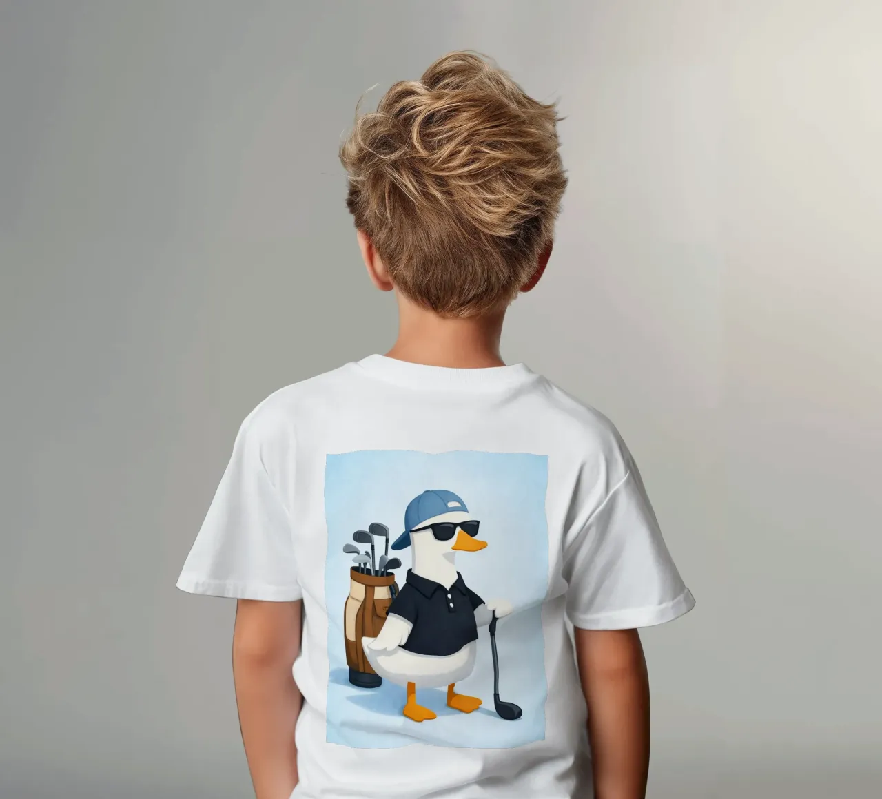golf eend kinder t-shirt van cepeducks