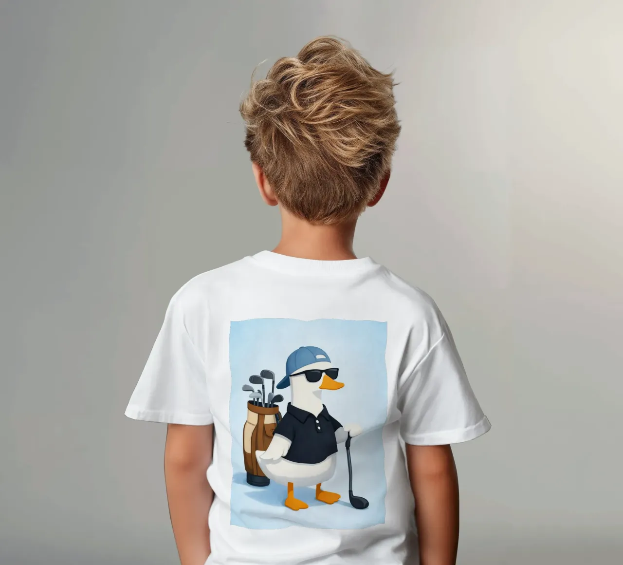 golf eend kinder t-shirt van cepeducks
