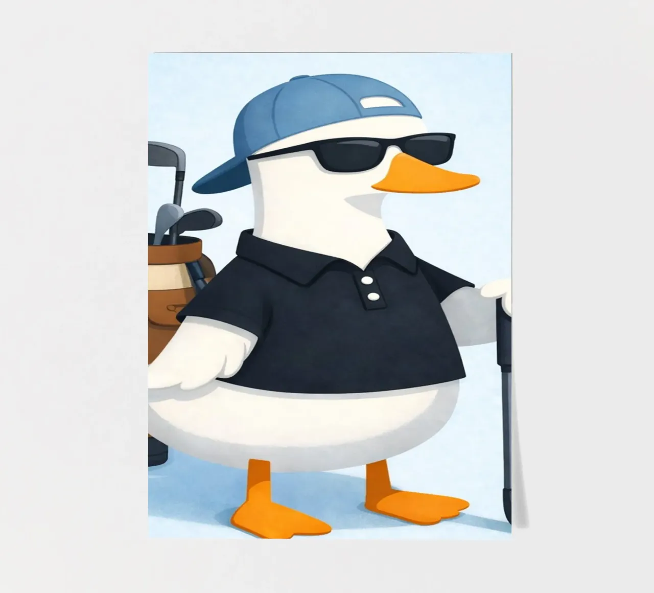 golf duck stickervel van cepeducks