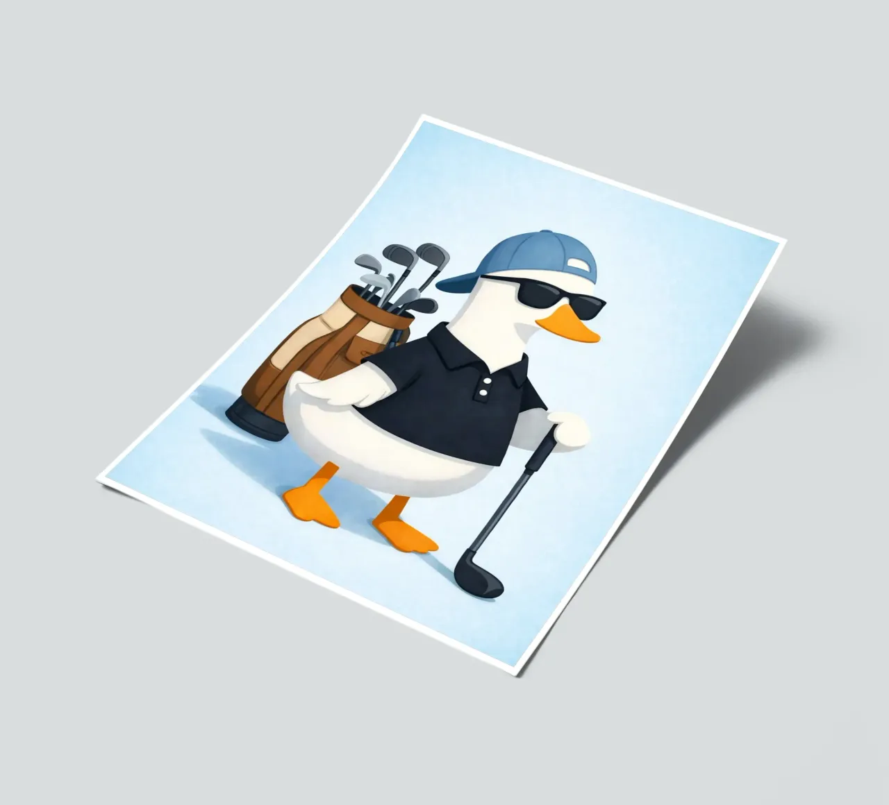 golf duck stickervel van cepeducks