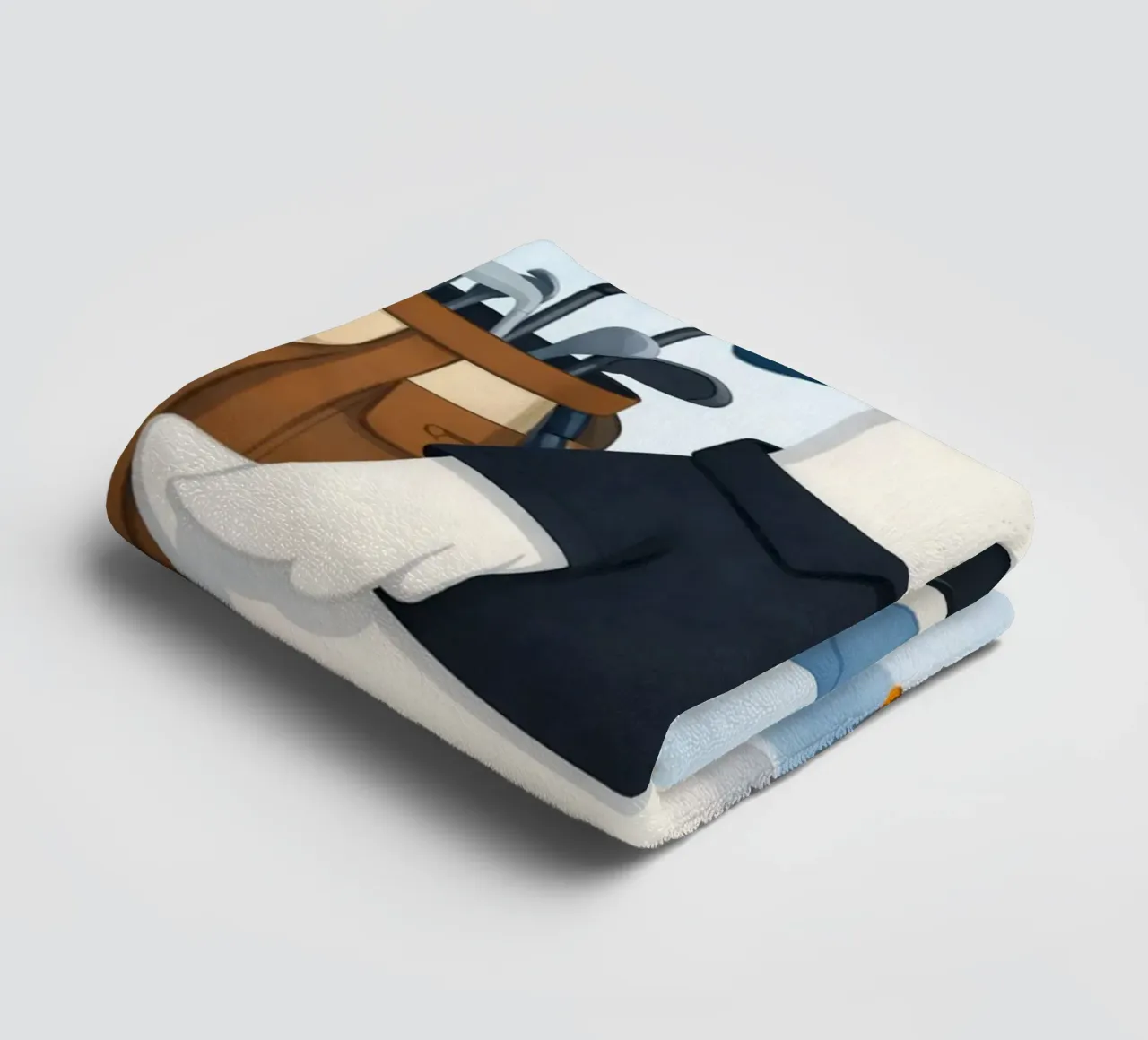 golf eend badhanddoek van cepeducks