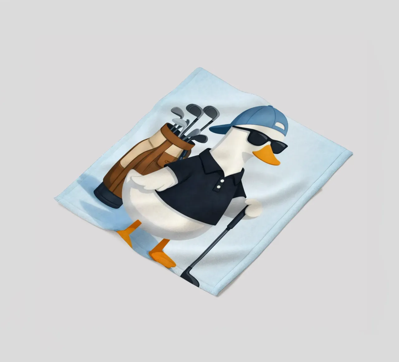 golf duck fleecedeken van cepeducks