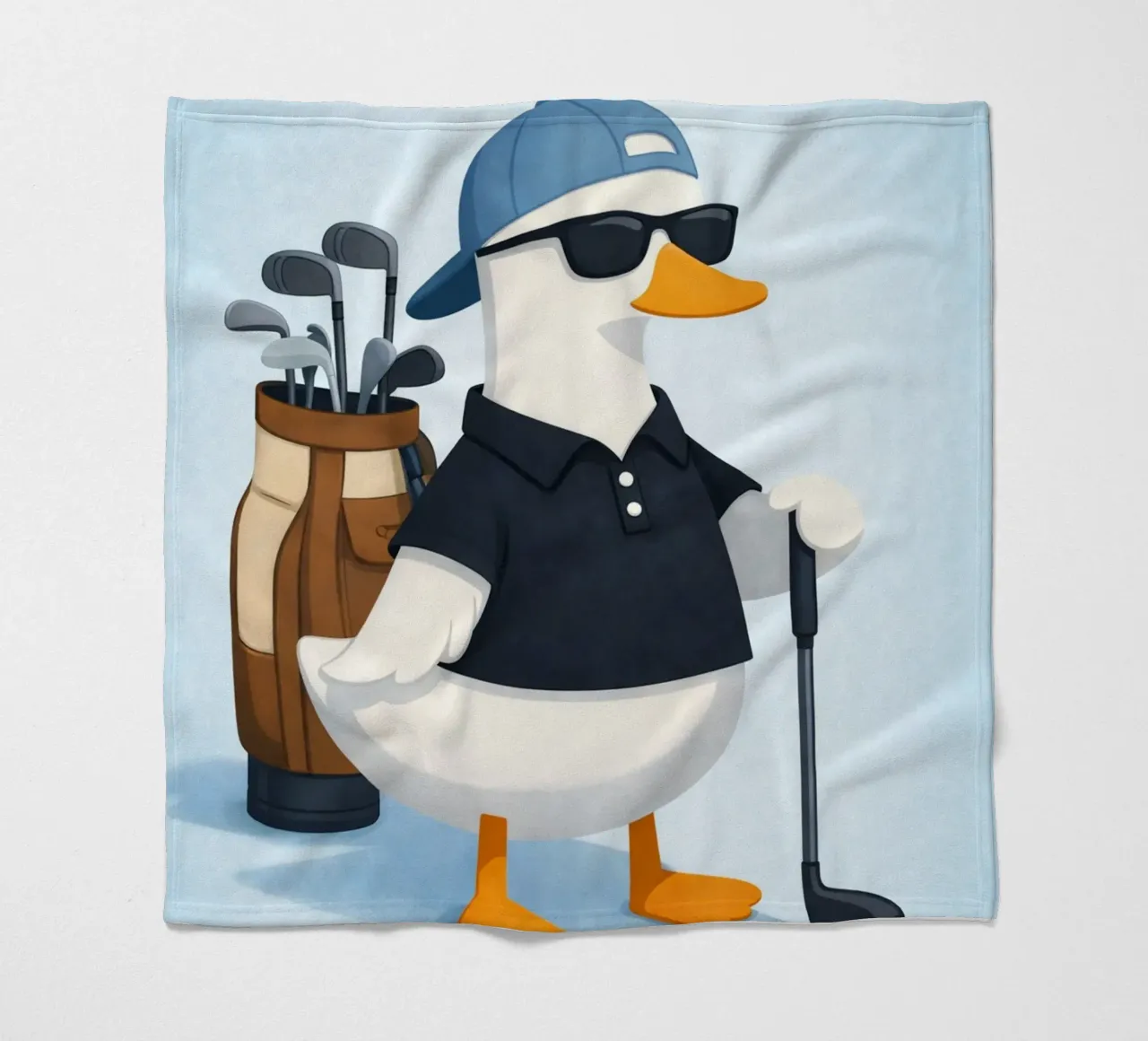 golf duck fleecedeken van cepeducks
