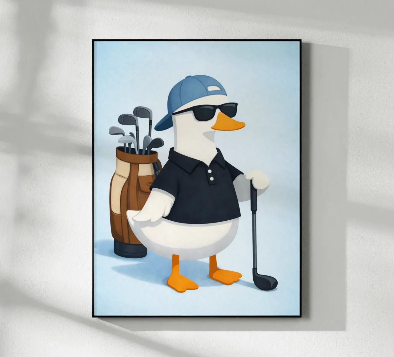 anatra da golf plexiglass da cepeducks