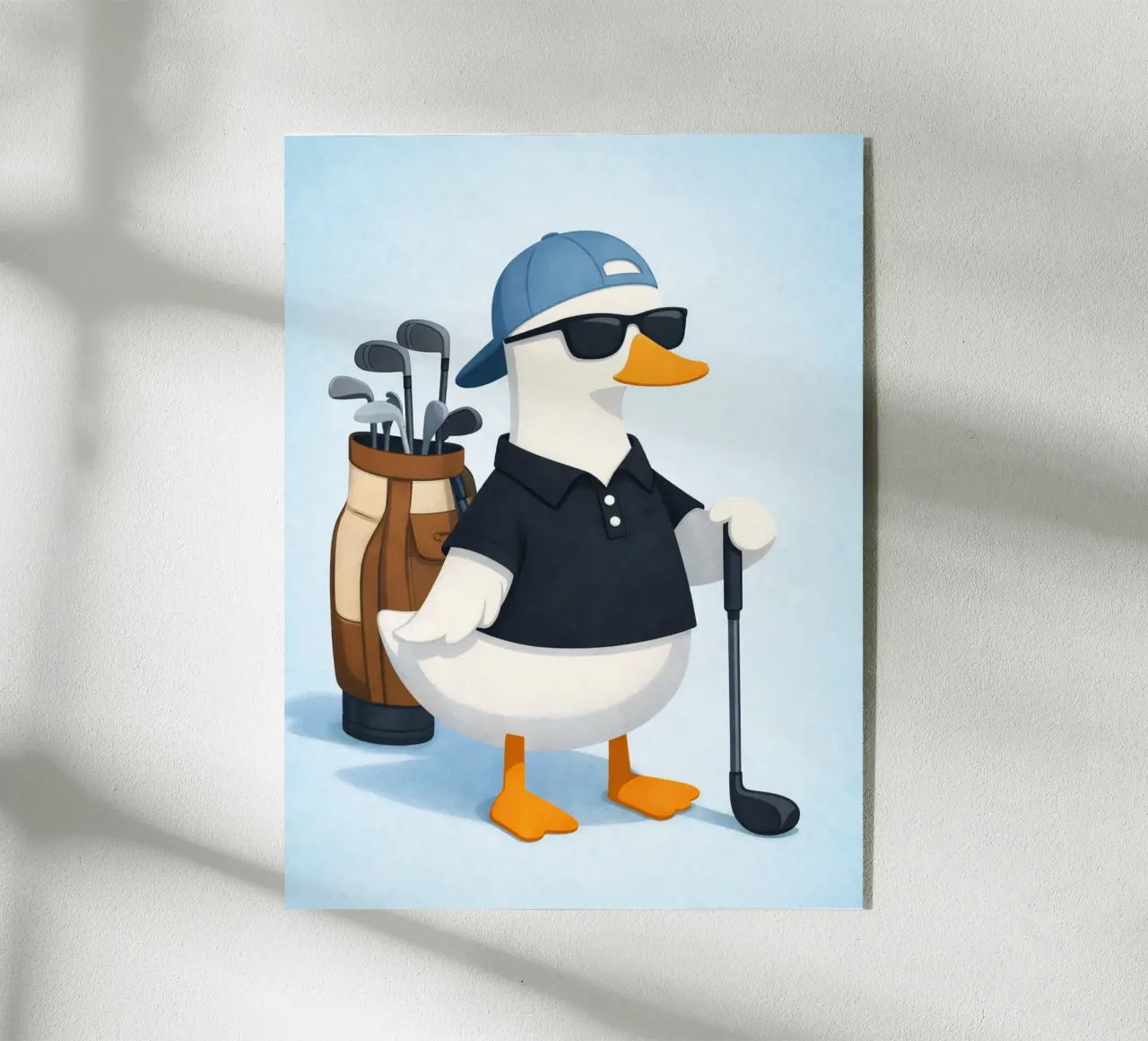 anatra da golf plexiglass da cepeducks