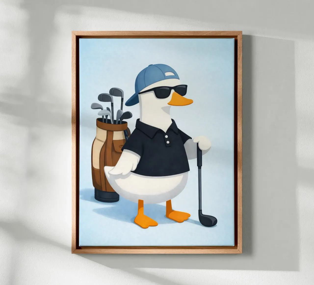 golf eend canvas van cepeducks