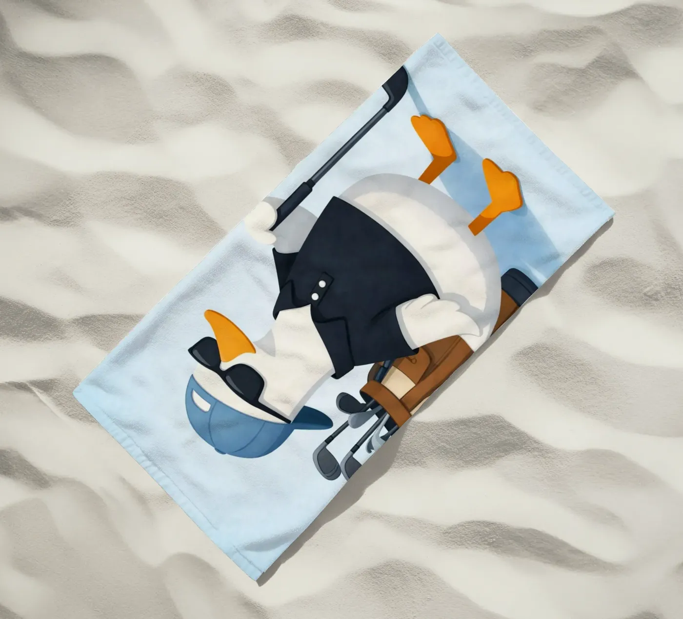 anatra da golf telo mare da cepeducks