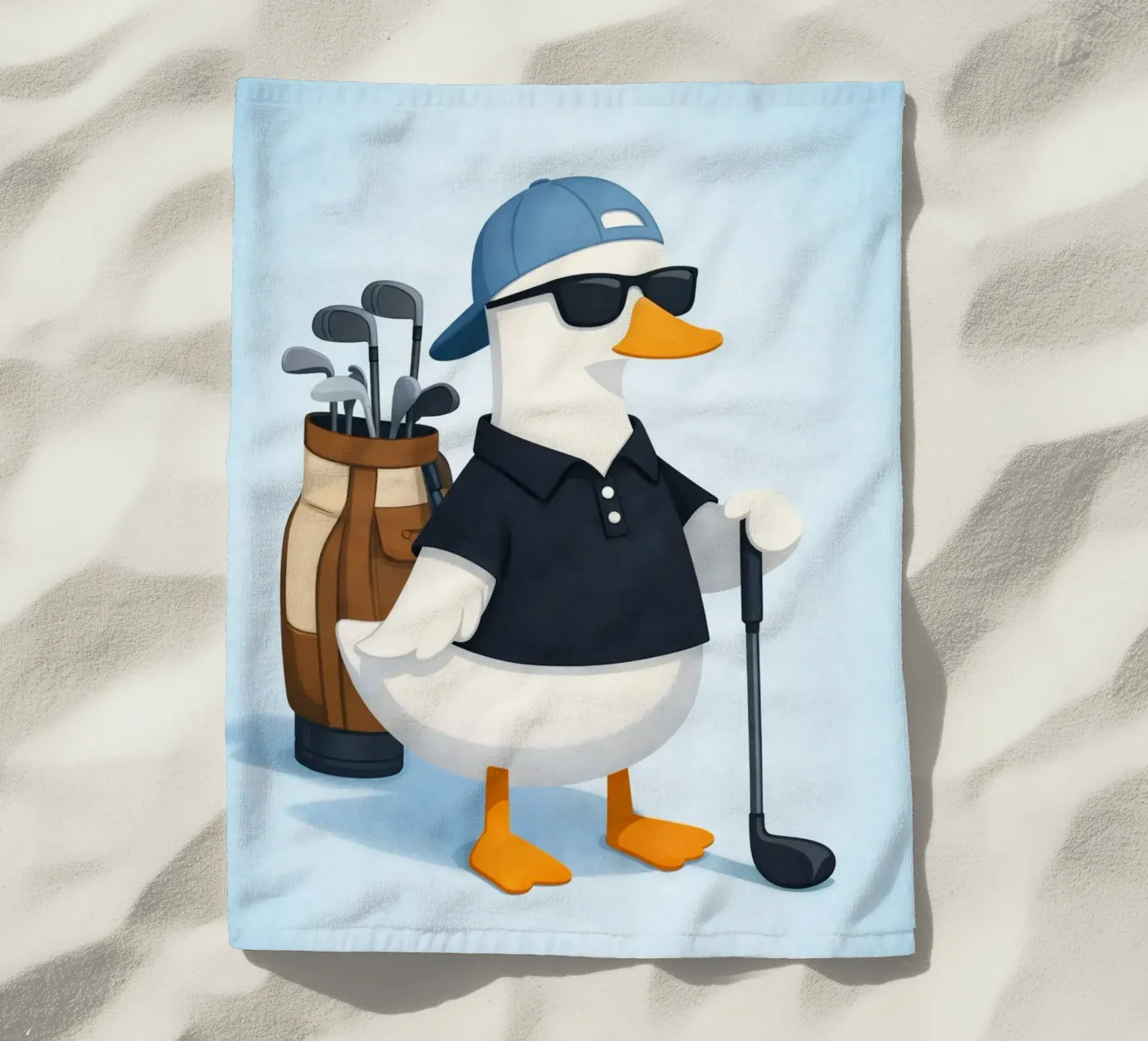 anatra da golf telo mare da cepeducks