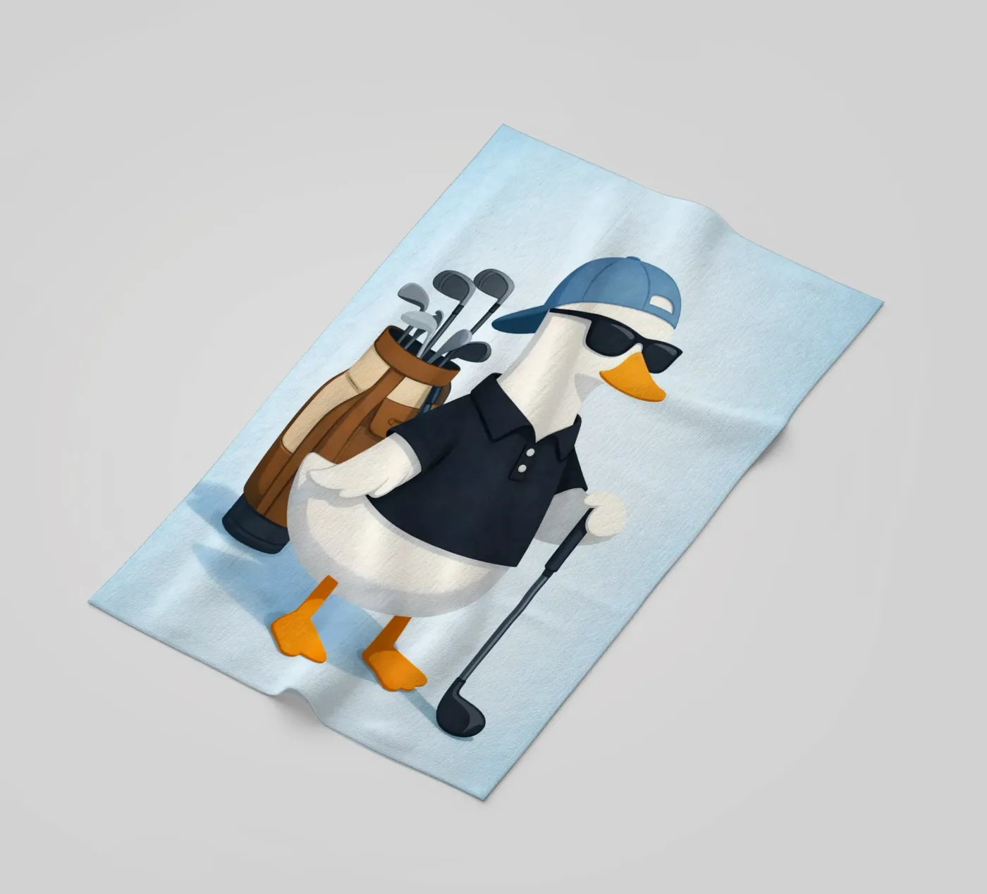 anatra da golf telo mare da cepeducks