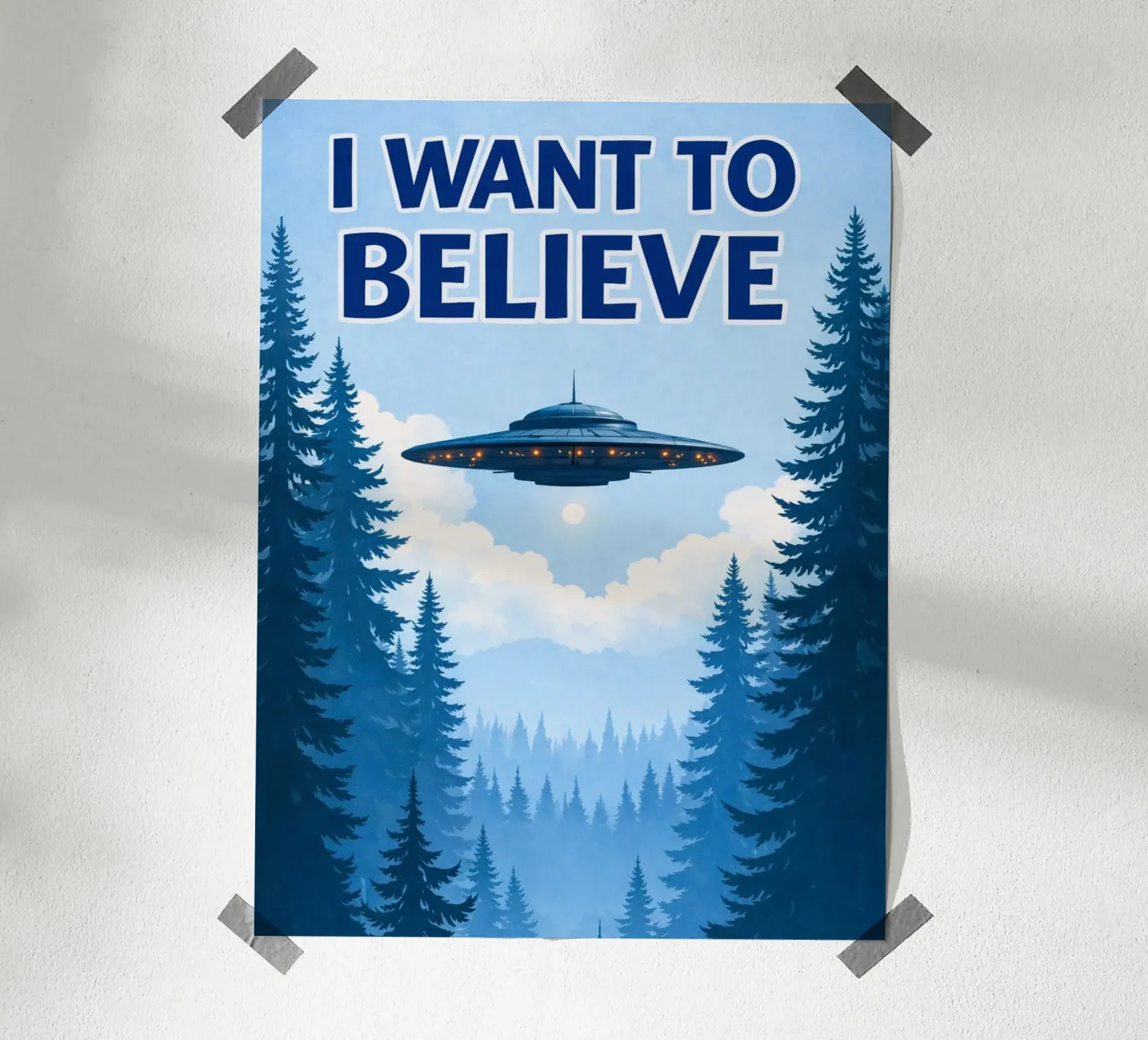 Voglio credere poster da cepeducks