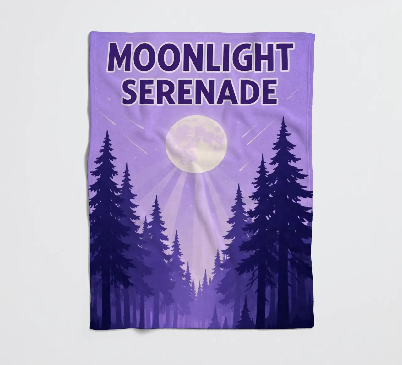 maanlicht fleecedeken van cepeducks