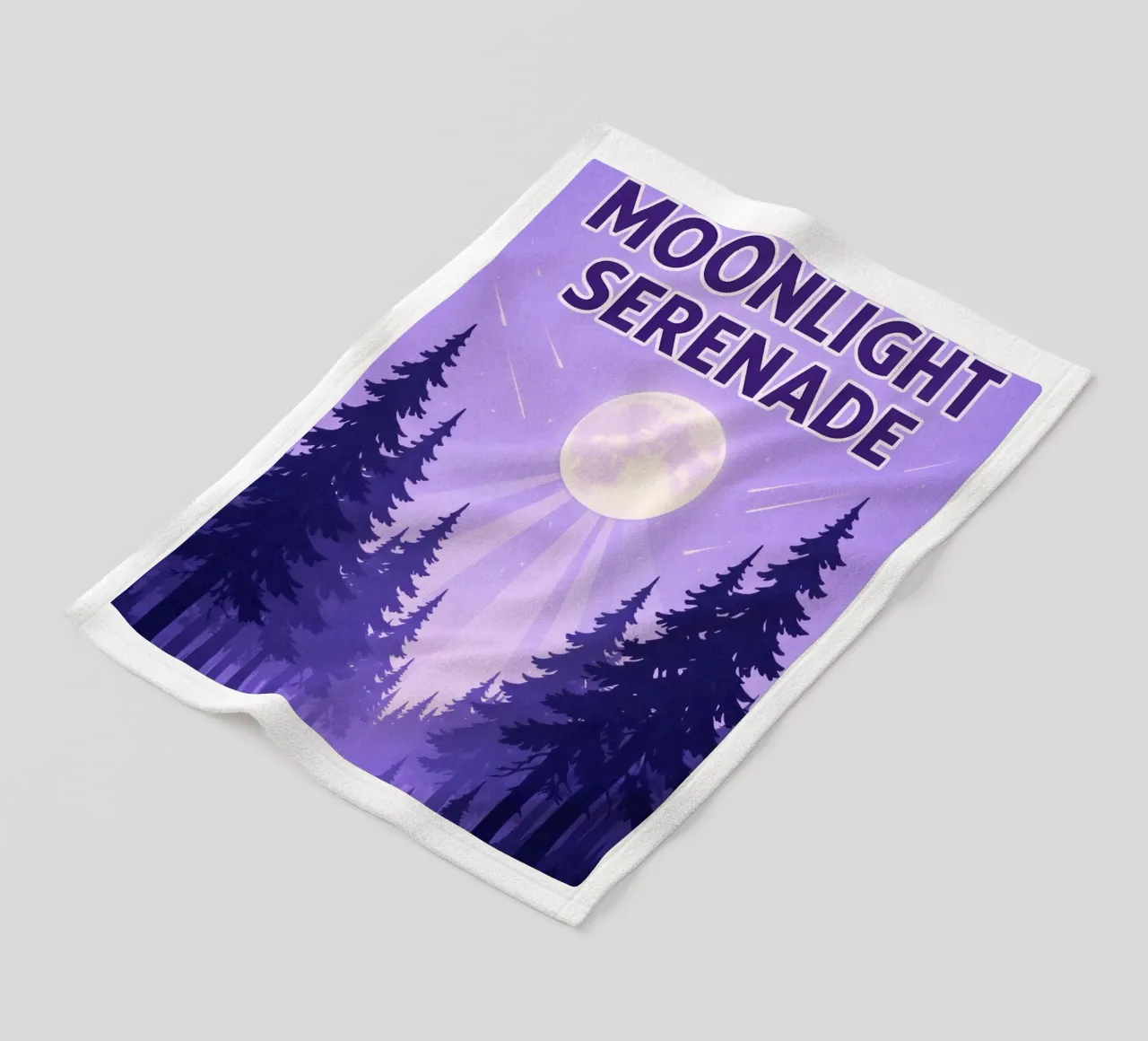 maanlicht fleecedeken van cepeducks