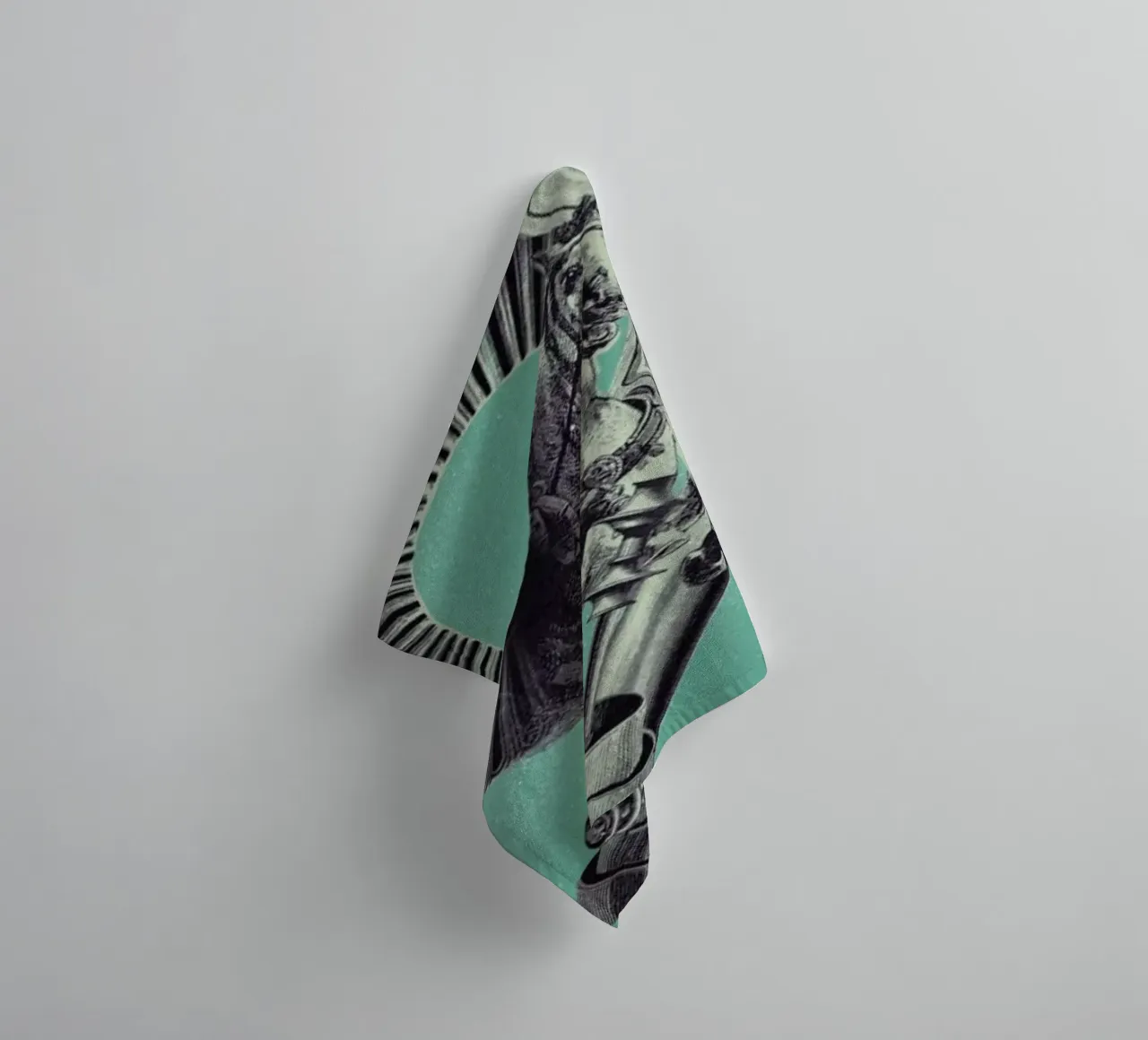 Steampunk Alphabet Number 9 asciugamano da bagno da Birgit Palma