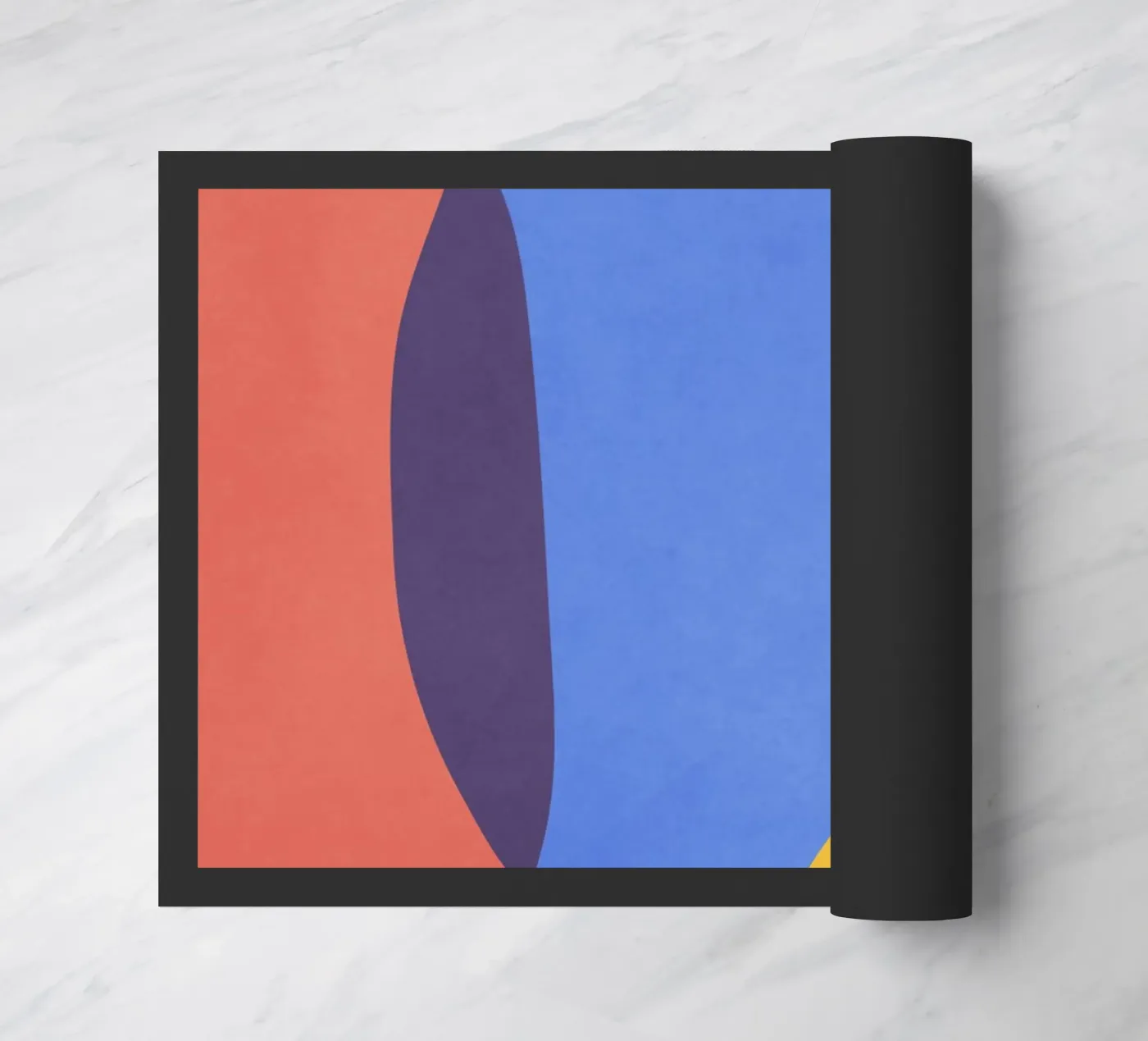 Abstract Color Forms doormat by LeaDArt