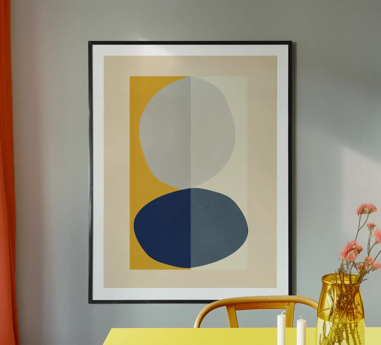 Geometric Balance poster da LeaDArt