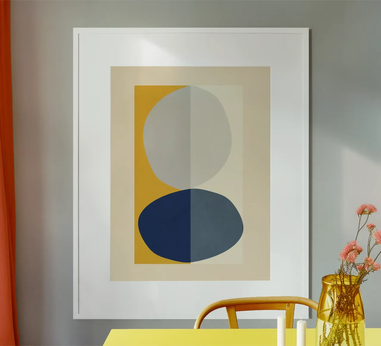 Geometric Balance poster da LeaDArt