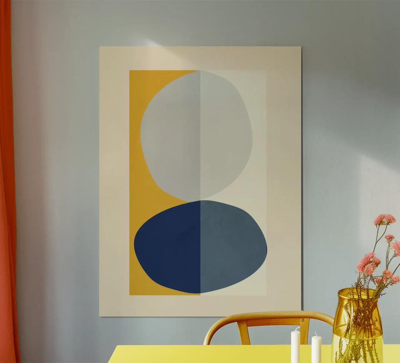 Geometric Balance poster da LeaDArt