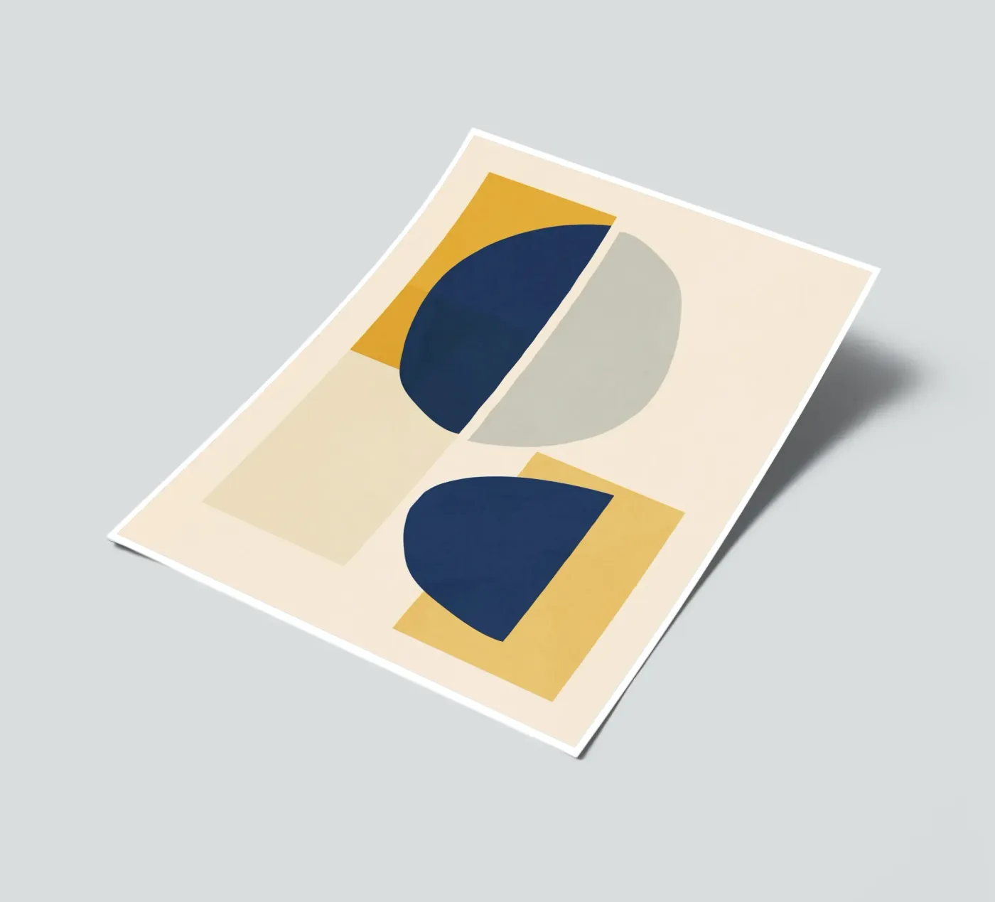 Minimal Geometric Composition sticker sheet by LeaDArt