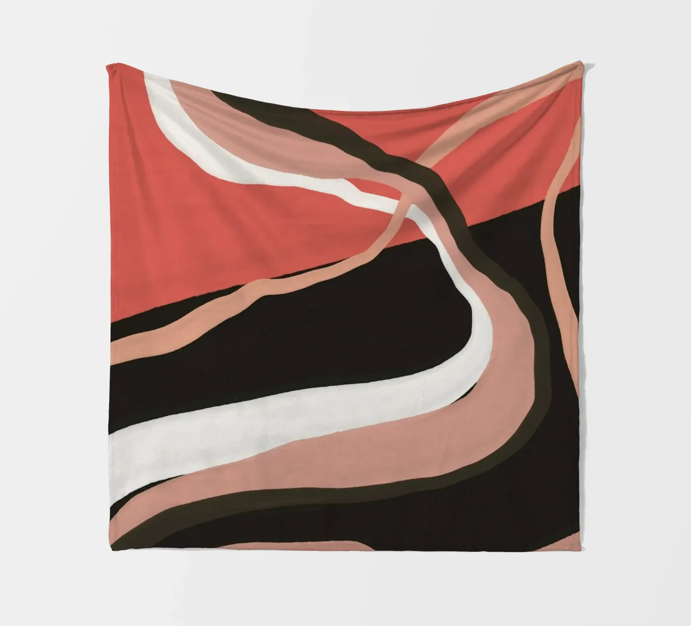Abstract Flow Fleecedecke von LeaDArt