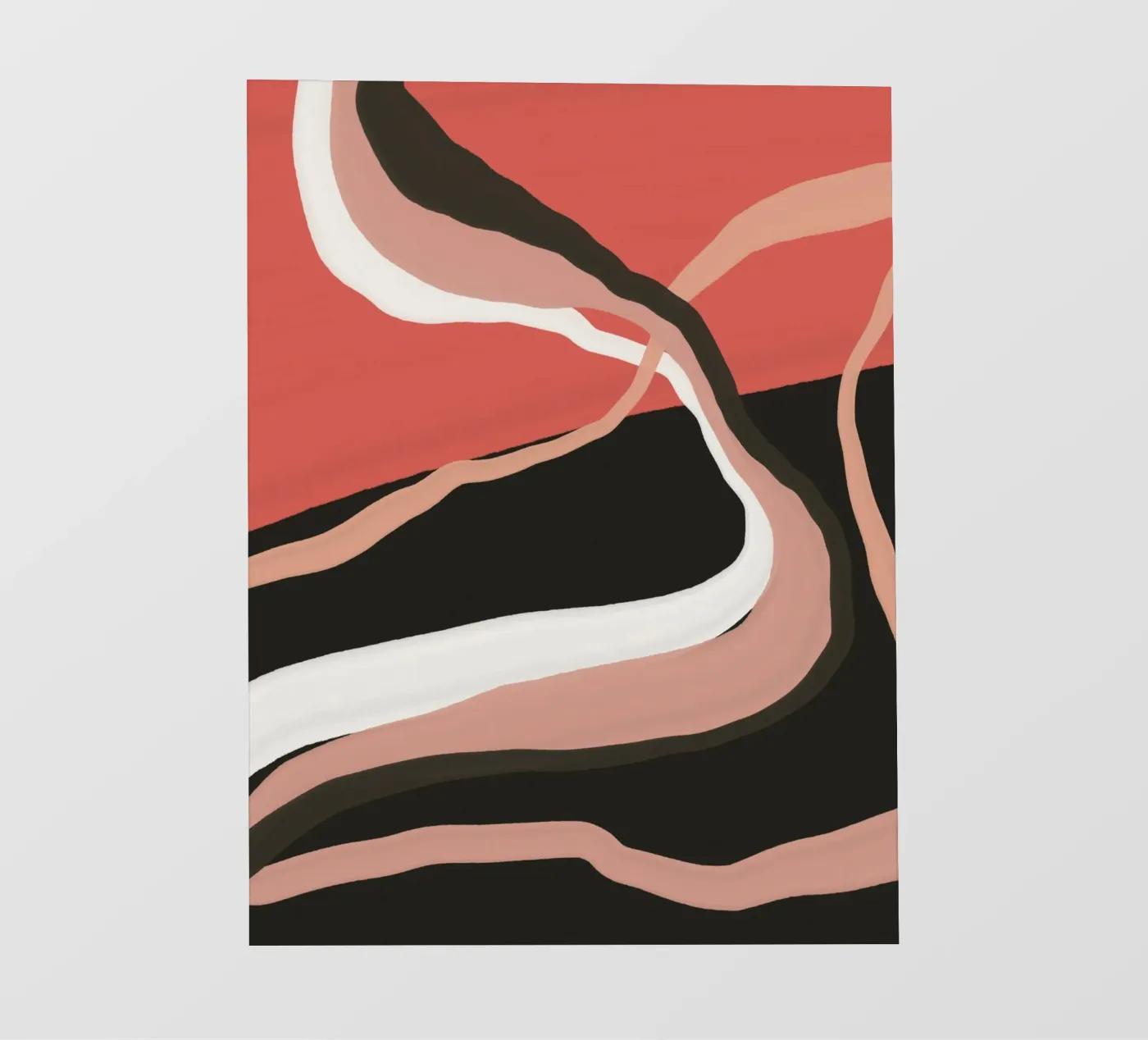Abstract Flow fotobehang van LeaDArt