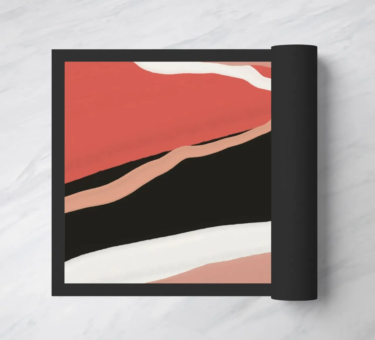 Abstract Flow doormat by LeaDArt